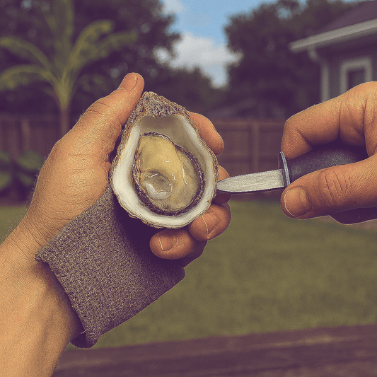 How to Shuck Oysters Safely Without Cutting Yourself - The Oyster Sled