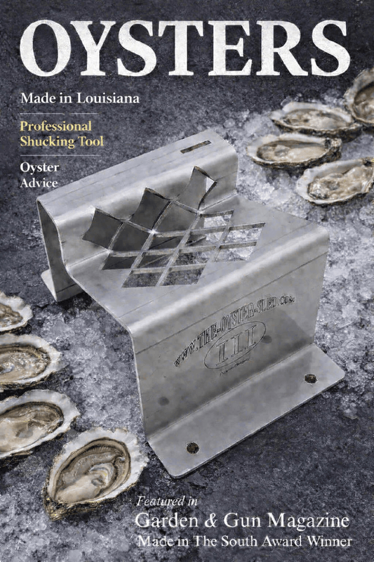 The Oyster Sled Featured in Garden & Gun Magazine: A Made in the South Award Winner - The Oyster Sled