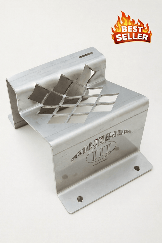 The Best Professional Oyster Shucker Tool | The Oyster Sled