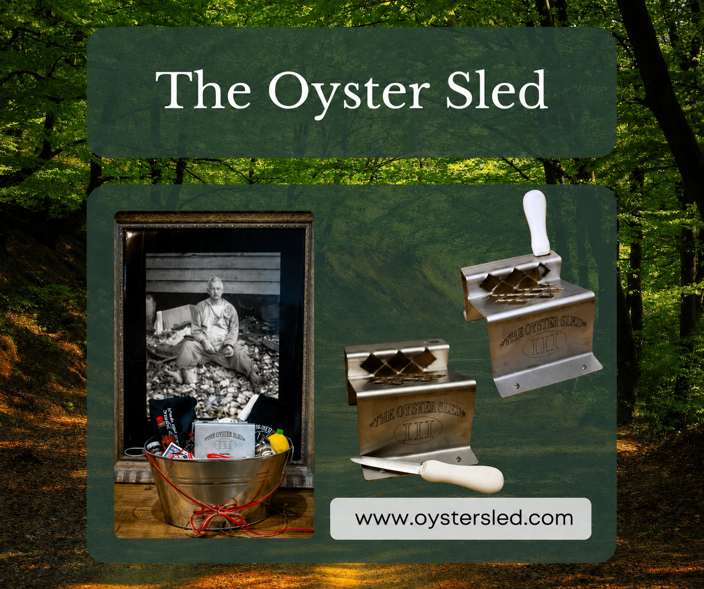 Load video: The Oyster Sled shucking tool origin